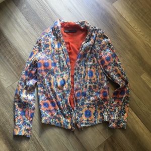 Zara Multicolor Sequin Blazer